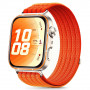 Tech-Protect pasek nylonowy do Huawei Watch Fit 3 / 4 / 4 Pro / 5 / 5 Pro, pomarańczowy