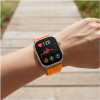 Tech-Protect pasek nylonowy do Huawei Watch Fit 3 / 4 / 4 Pro / 5 / 5 Pro, pomarańczowy