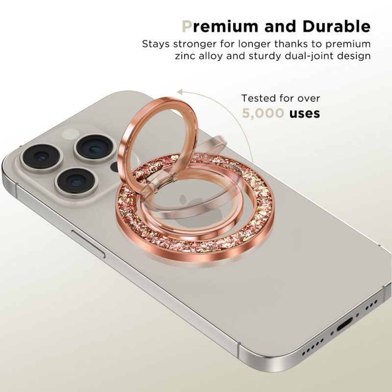 Tech-Protect MMR200 MagSafe pierścień na telefon, Rose Gold