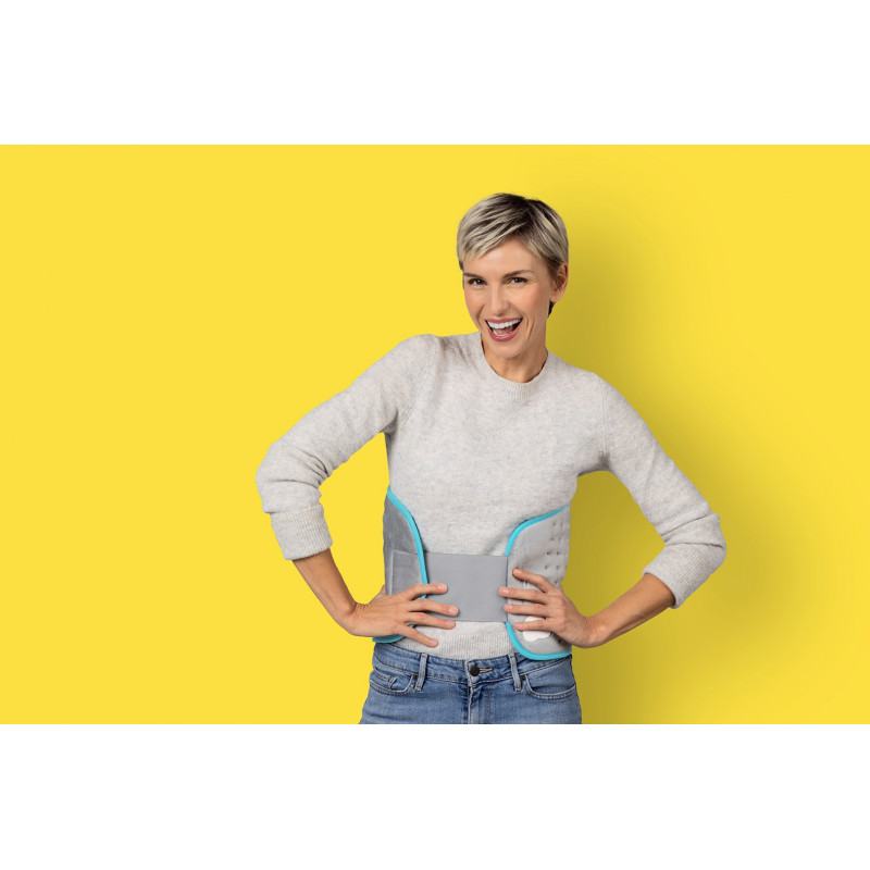 Ecomed by Medisana HP-53E pas grzewczy na plecy i brzuch, szary
