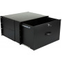 Lanview RAD115BL akcesorium do szafy rack, 6U, 19-inch, owalne, 482 mm, 50 kg, czarny