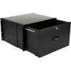 Lanview RAD115BL akcesorium do szafy rack, 6U, 19-inch, owalne, 482 mm, 50 kg, czarny