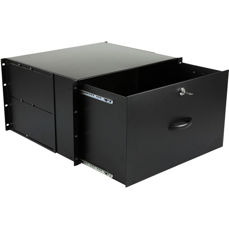 Lanview RAD115BL akcesorium do szafy rack, 6U, 19-inch, owalne, 482 mm, 50 kg, czarny