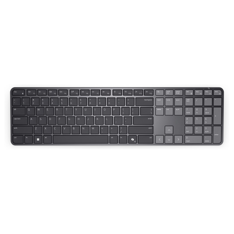 Klawiatura Dell Pro 7 Slim KB726, niemiecki QWERTZ, grafitowa