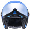 UVEX Rocket jr. Visor kask narciarski dla dzieci, niebieski matowy