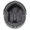 Kask narciarski UVEX Wanted Visor, 58-61 cm (L), zielony