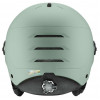 Kask narciarski UVEX Wanted Visor, 58-61 cm (L), zielony
