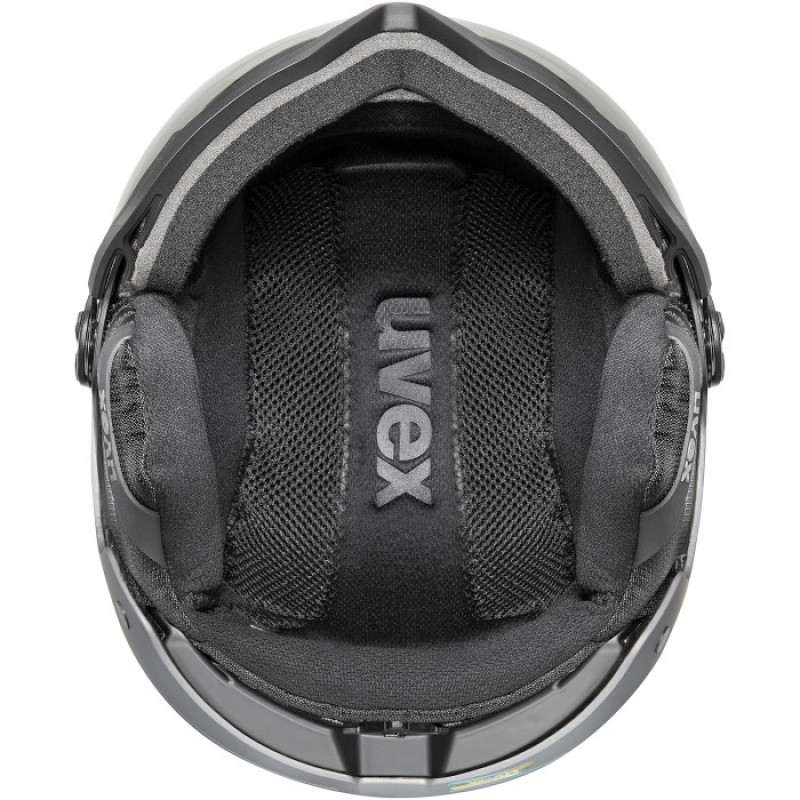 UVEX Wanted Visor pro V kask narciarski, czarny mat