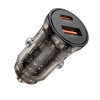 Tech-Protect CC01 ładowarka samochodowa 2-portowa USB-A / USB-C, PD 45W / QC 3.0, czarna