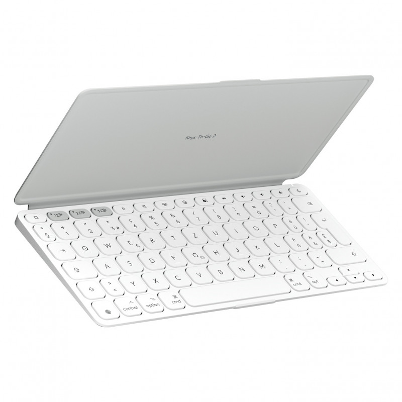 Klawiatura Logitech Keys-To-Go 2 do iPad (920-013009), Pale Grey, układ szwajcarski