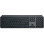 Klawiatura Logitech MX Keys S z podświetleniem (920-011575), RF Wireless + Bluetooth, włoska QWERTY, grafitowa