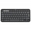Logitech Pebble Keys 2 K380s klawiatura Bluetooth (920-011803), grafitowy, układ francuski