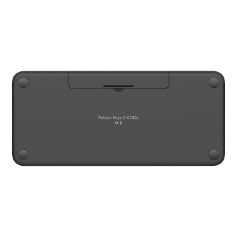 Logitech Pebble Keys 2 K380s klawiatura Bluetooth (920-011803), grafitowy, układ francuski