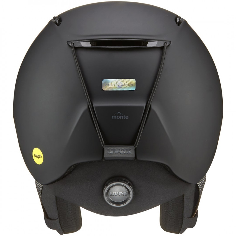 Kask narciarski UVEX Monte LT MIPS 56-59 cm, czarny mat
