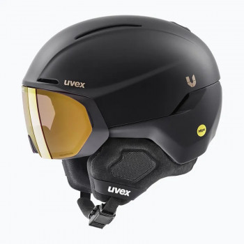 Kask narciarski UVEX Ultimate Horizon MIPS, czarny mat