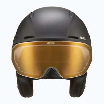 Kask narciarski UVEX Ultimate Horizon MIPS, czarny mat