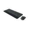 Logitech MK545 Advanced Zestaw klawiatury i myszy bezprzewodowej (920-008982), układ francuski, czarny