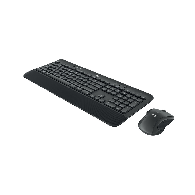 Logitech MK545 Advanced Zestaw klawiatury i myszy bezprzewodowej (920-008982), układ francuski, czarny