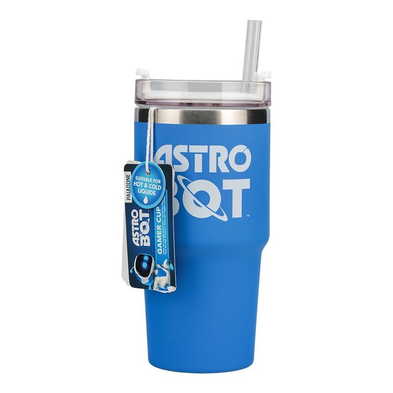 Kubek termiczny Paladone PP15504AB Astro Bot, 600 ml, niebieski
