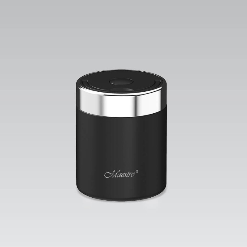 Maestro MR-1649-50-BLACK Termos na żywność, 500 ml, czarny