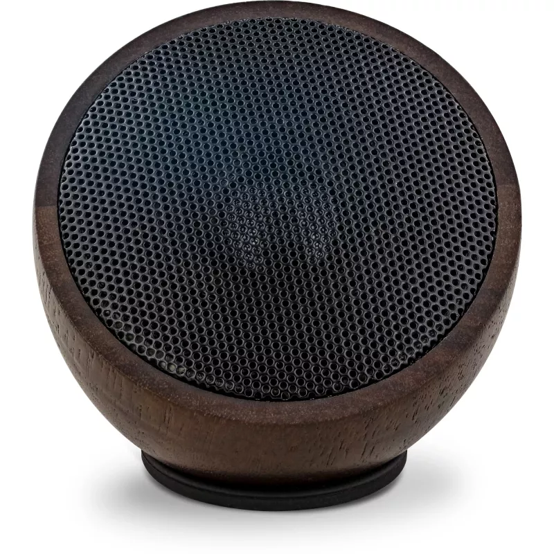 InLine woodwoom przenośny głośnik Bluetooth, 3 W, drewno orzecha włoskiego
