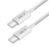 Tech-Protect Ultraboost Lite kabel USB-C / USB-C PD60W/3A 200 cm, Cool Grey