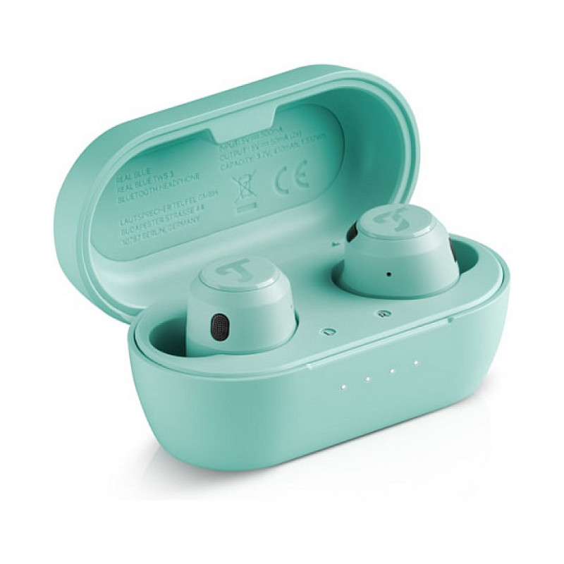Teufel REAL BLUE TWS 3 bezprzewodowe douszne słuchawki Bluetooth, misty green