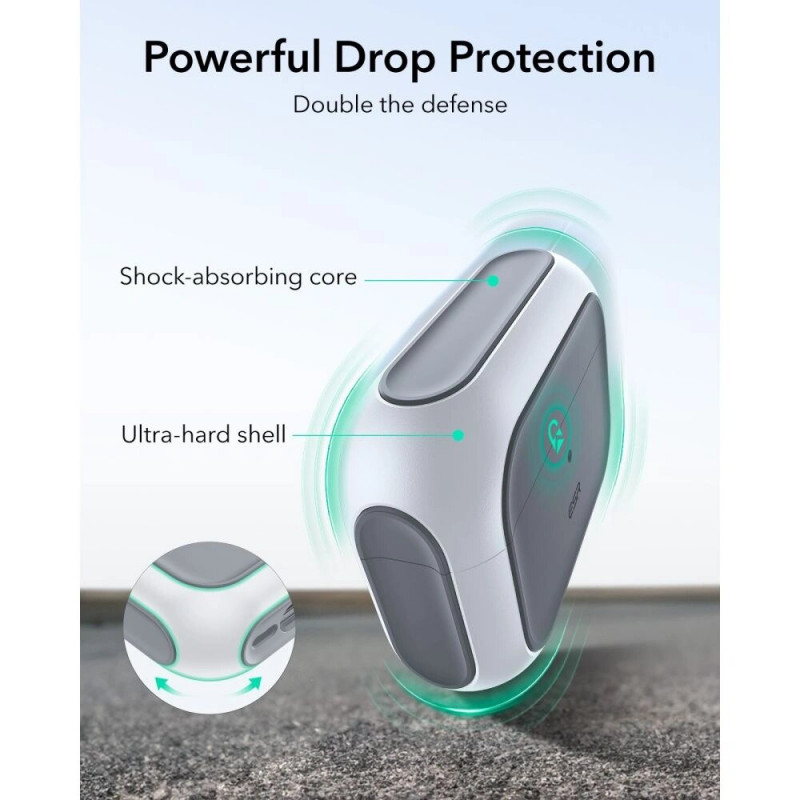 Etui ESR Orbit HaloLock MagSafe do Apple AirPods Pro 3, białe