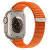Tech-Protect Nylonloop Apple Watch 8 / 9 / 10 / 11 / 12 / SE / Ultra 44/45/46/49 mm pasek do zegarka, pomarańczowy