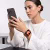 Tech-Protect Nylonloop Apple Watch 8 / 9 / 10 / 11 / 12 / SE / Ultra 44/45/46/49 mm pasek do zegarka, pomarańczowy