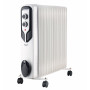 Grzejnik olejowy Adler AD 7818, 2500 W, 3 poziomy mocy, 13 żeberek, biały