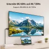 LogiLink CUA0121 kabel USB 3.2 Gen2 Type-C, C/M do DP/M, bi-di, 8K/60 Hz, metalowy, czarny, 3 m