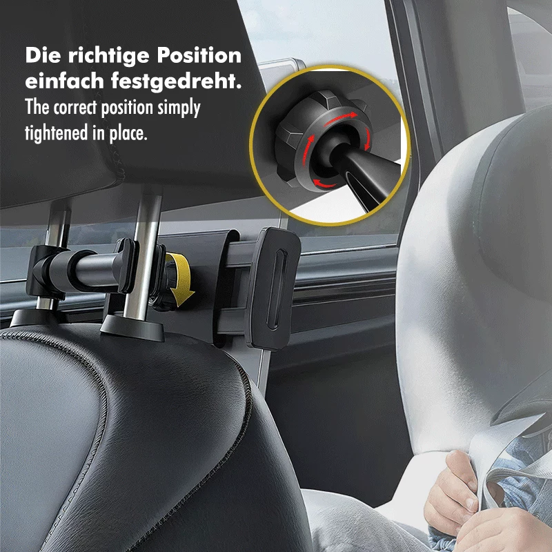 LogiLink AA0200 Uchwyt samochodowy na tylne siedzenie do smartfona i tabletu, 4.7-15