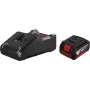 Zestaw startowy Bosch 1600A03CH1, 2x akumulatory GBA 18V 5.0 Ah, ładowarka GAL 12V/18