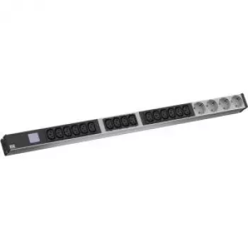 Bachmann BlueNet BN0500 listwa zasilająca, 230 V AC, 20 wyjść (16x IEC 60320 C13, 4x CEE 7/3), 3 m