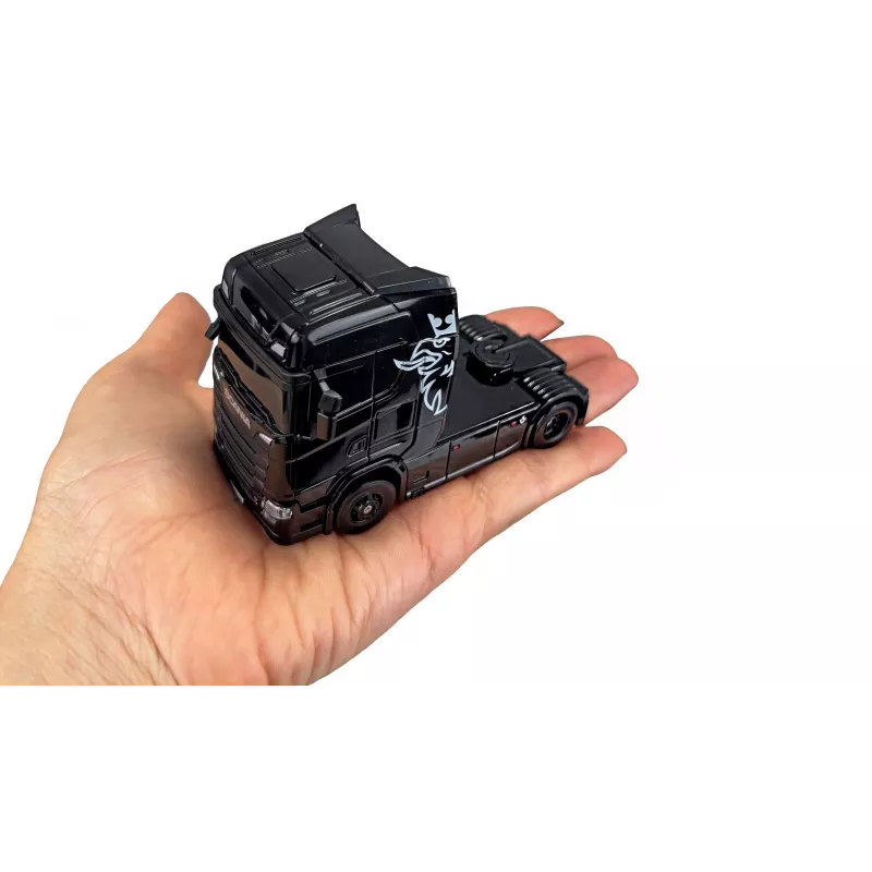 Amewi Mini-Scania 730 S z przyczepą skrzyniową 4WD 1:64 RTR (22785)