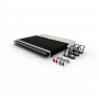 Patchbox .one 8RU UTP panel krosowy, czarny (PONEX8UTPBK)