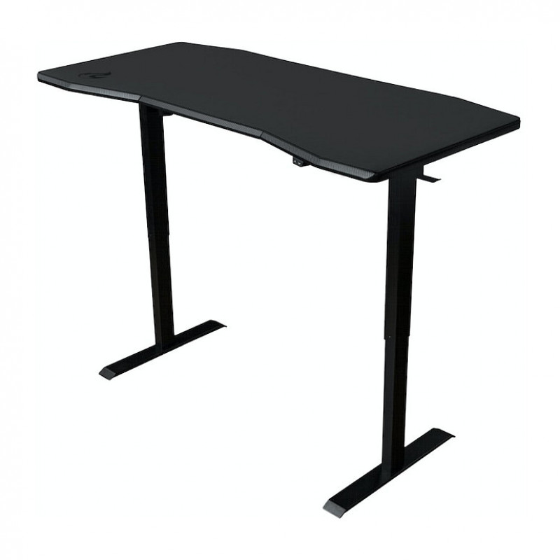 Biurko gamingowe Nitro Concepts Gaming Desk D16E NC-GP-DK-008, Carbon Black, 1600x800, z elektryczną regulacją wysokości