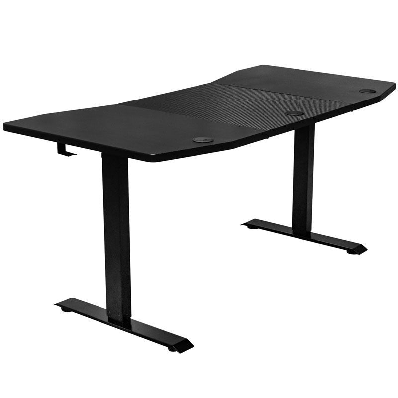 Biurko gamingowe Nitro Concepts Gaming Desk D16E NC-GP-DK-008, Carbon Black, 1600x800, z elektryczną regulacją wysokości