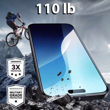 ESR Armorite szkło hartowane do Apple iPhone 16, czarna ramka