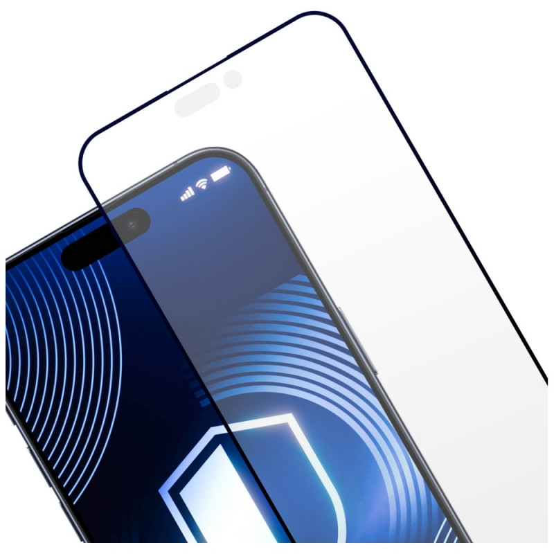 Szkło hartowane 3MK HardGlass Matt Max do Apple iPhone 18 Pro Max, matowe, czarne