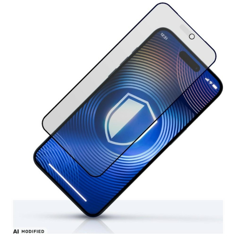 Szkło hartowane 3MK HardGlass Matt Max Privacy do Apple iPhone 18 Pro, matowe, filtr prywatności