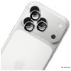 3MK Lens Protection Pro Apple iPhone 18 Pro / 18 Pro Max ochraniacz na obiektyw aparatu, szkło hartowane, Light Blue