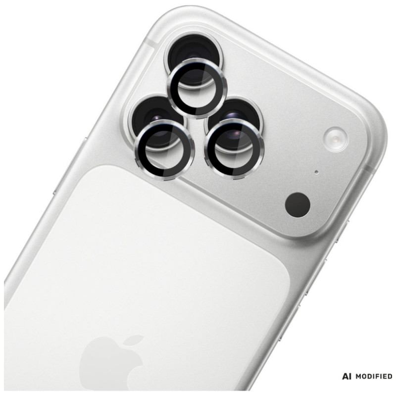 3MK Lens Protection Pro Apple iPhone 18 Pro / 18 Pro Max ochraniacz na obiektyw aparatu, szkło hartowane, Light Blue