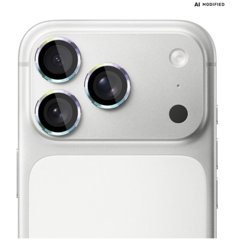 Szkło ochronne na aparat 3MK Lens Protection Pro do Apple iPhone 18 Pro / 18 Pro Max, szkło hartowane, rainbow