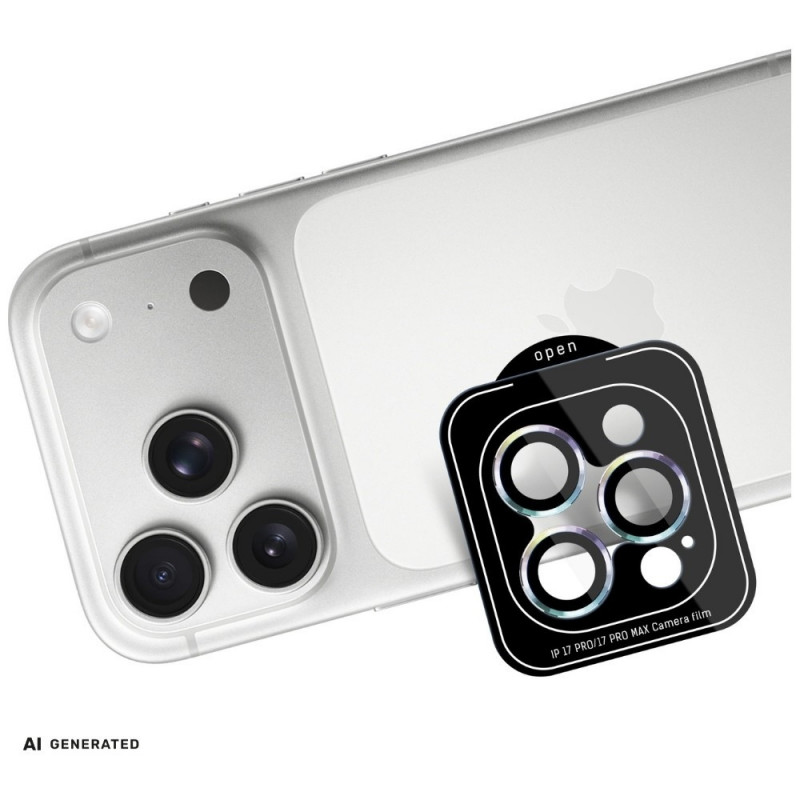 Szkło ochronne na aparat 3MK Lens Protection Pro do Apple iPhone 18 Pro / 18 Pro Max, szkło hartowane, rainbow