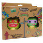 P.m.i. Kids World Fuggler S2 Swap & Style figurki FG6215A, 2 sztuki (Raphael i Donatello)