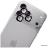 3MK Lens Protection Pro ochraniacz na obiektyw aparatu Apple iPhone 18 Pro / 18 Pro Max, szkło hartowane, Burgundy