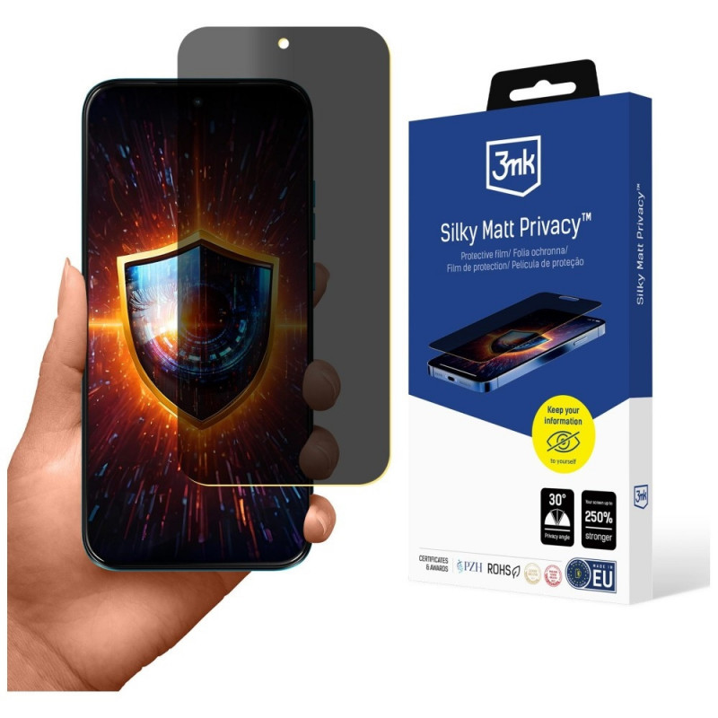 3MK Silky Matt Privacy matowa folia ochronna prywatyzująca na ekran Motorola Moto G87