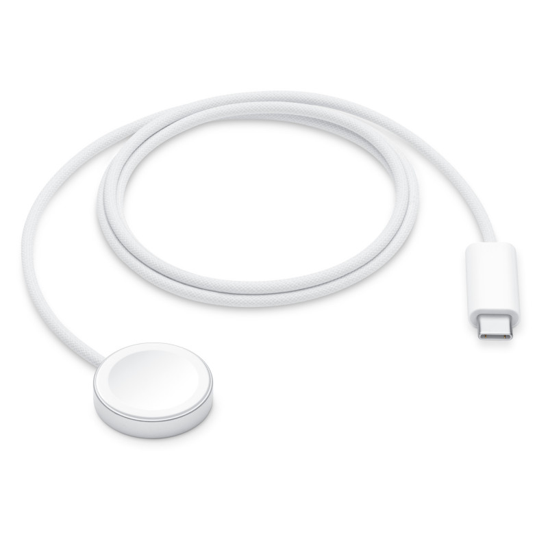 Apple Watch Magnetic Fast Charger to USB-C Cable (1 m), biały, ML434ZM/A